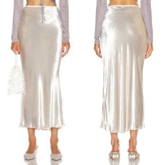 cult gaia Dresses & Skirts - Cult Gaia Scarlett Velvet Slip Skirt